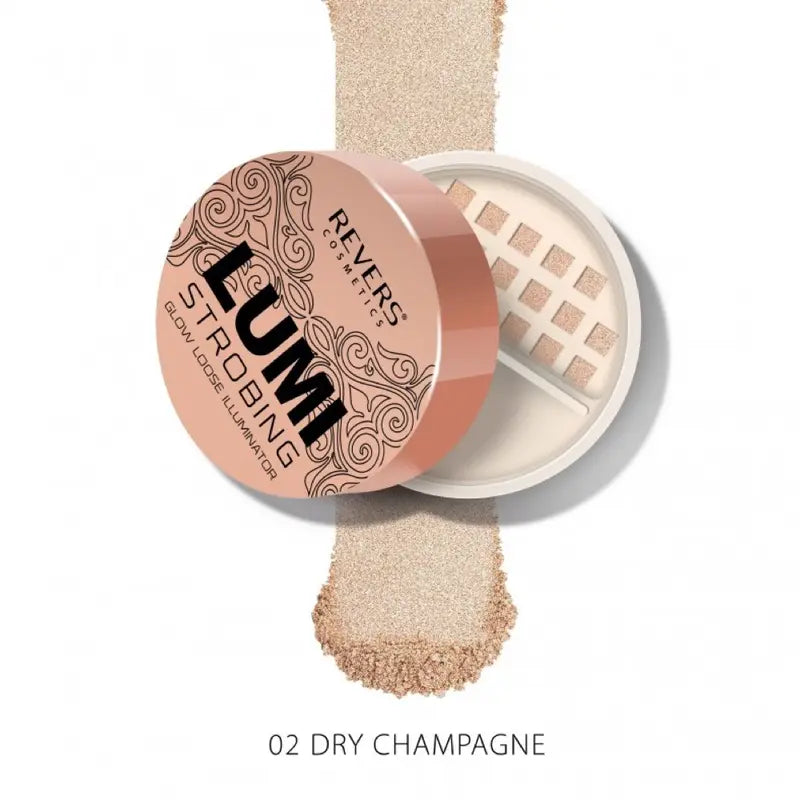 Lumi strobing loose highlighter powder for face and body