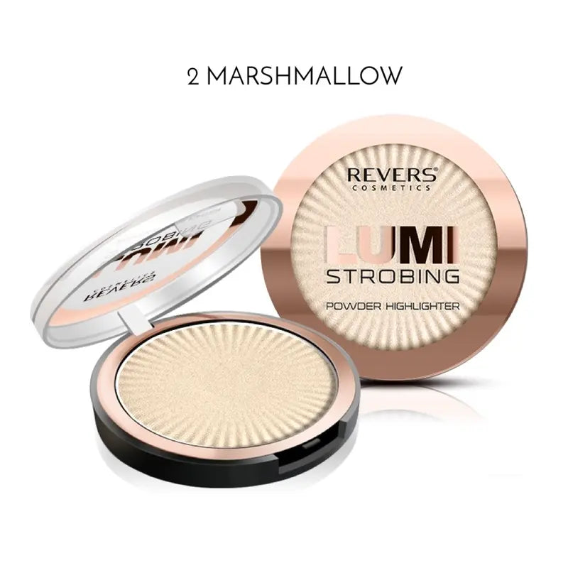 Lumi strobing highlighter powder for face and body