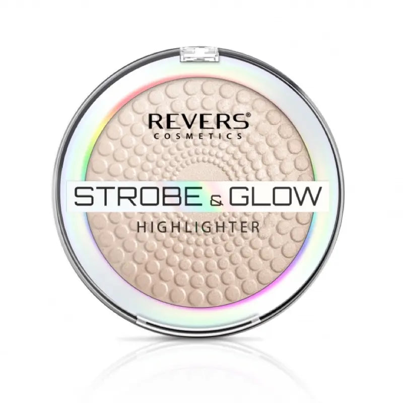 Strobe and glow highlighter powder