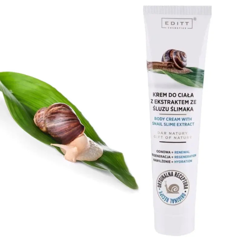 All in one snail slime body cream Tube