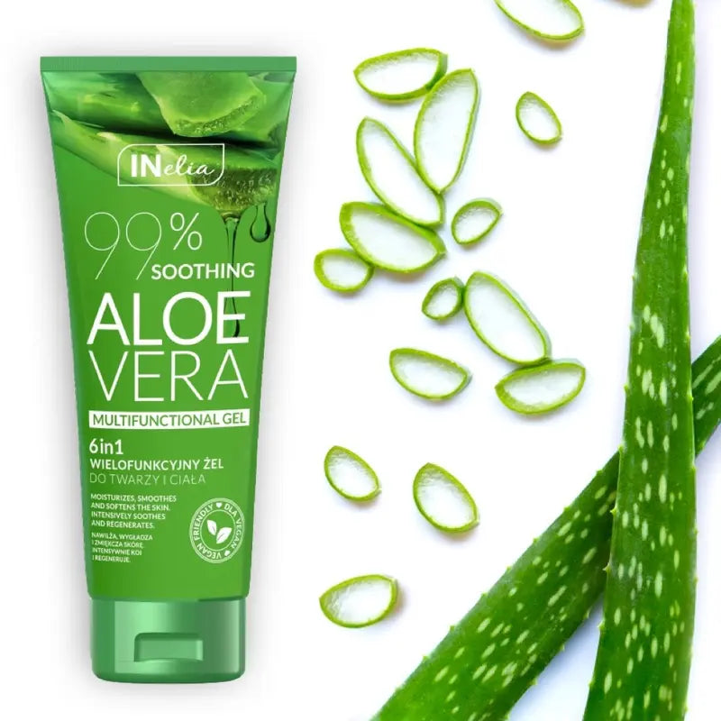 Aloe vera gel 6in1 soothing product
