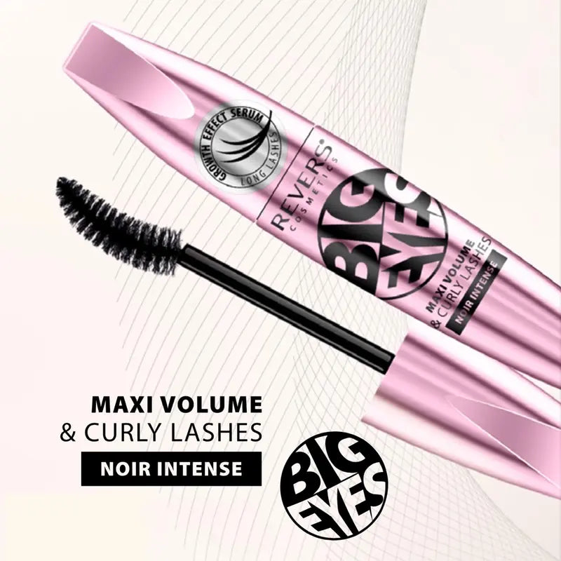 Big eye maxi volume mascara black curly lashes