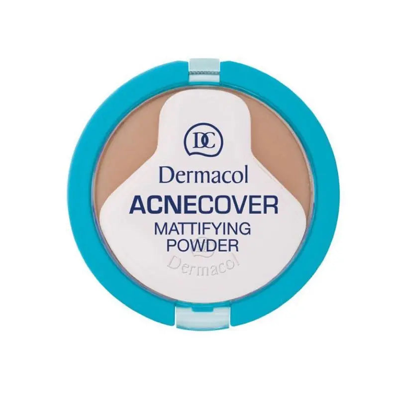 Dermacol acnecover face compact powder anti-acne face makeup honey