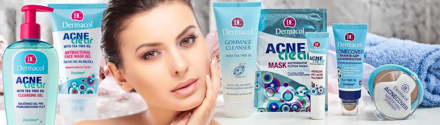 Dermacol acneclear acnecover line anti-acne treatment
