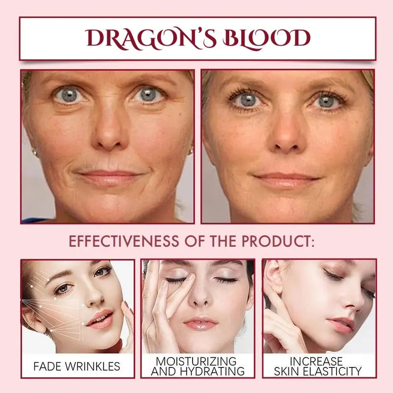 Dragon’s blood face serum anti-aging skin care Effect