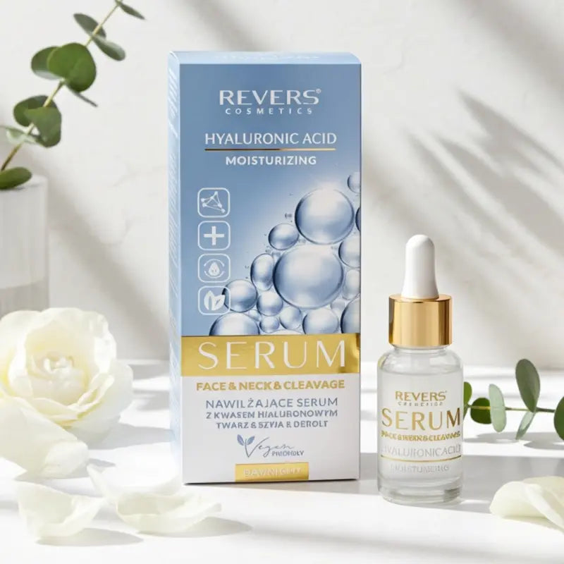 Hyaluronic acid moisturizing face serum