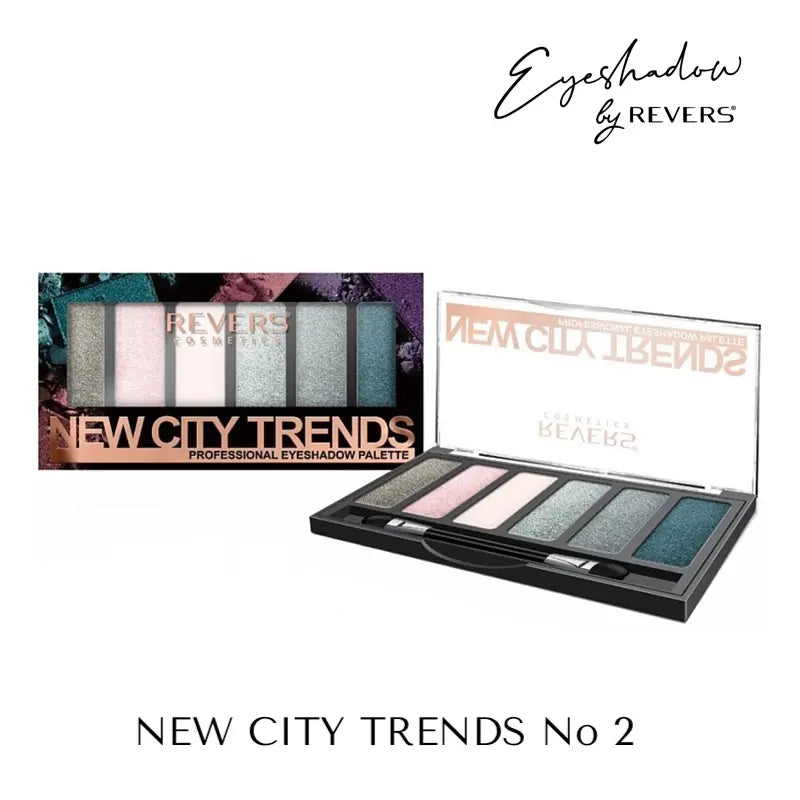 New city trends Eyeshadow palette Grey