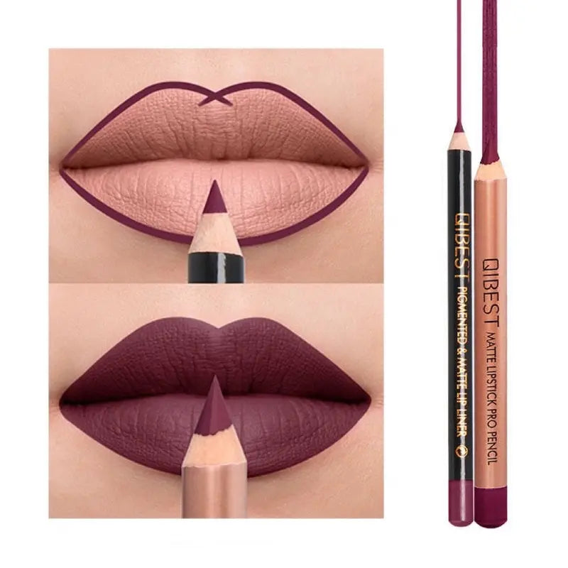 Lip liner and lipstick set