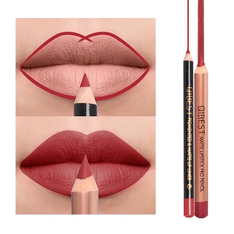 Lip liner and lipstick set