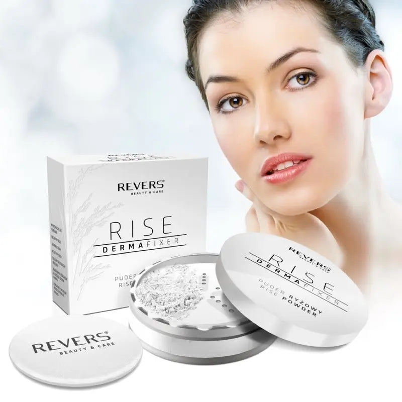 Rice dermafixer fixing powder