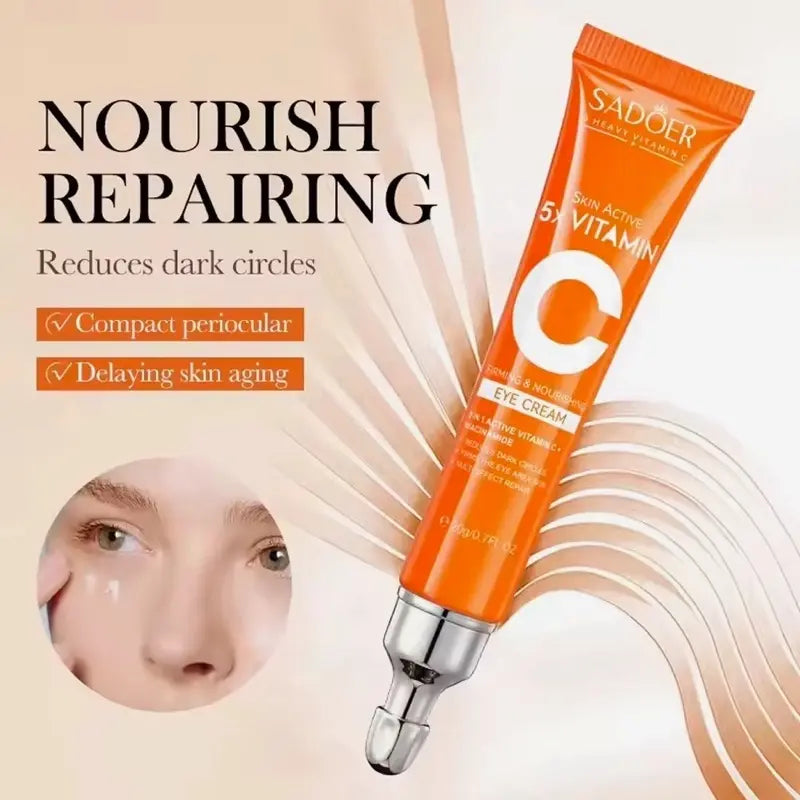 Brightening and Firming Eye Cream Treatment for Dark Circles, Puffiness and Fine Lines