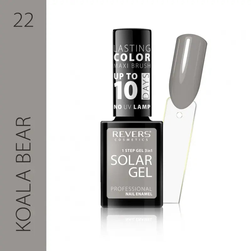 Solar gel nail polish Koala bear