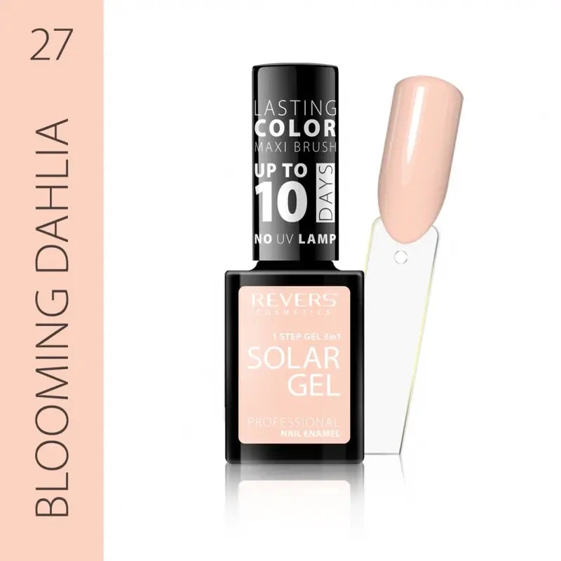 Solar gel nail polish Dahlia