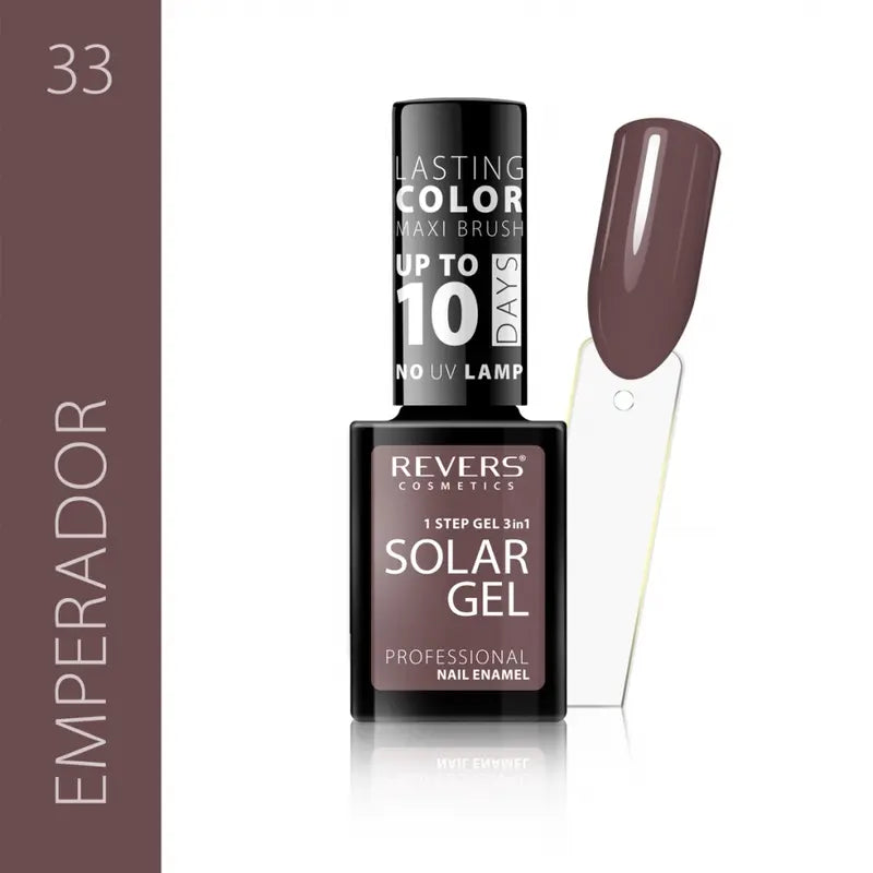 Solar gel nail polish Emperador