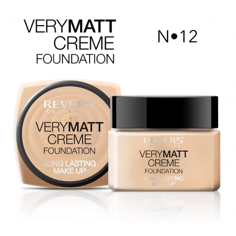 Very matte cream face foundation makeup Ivory