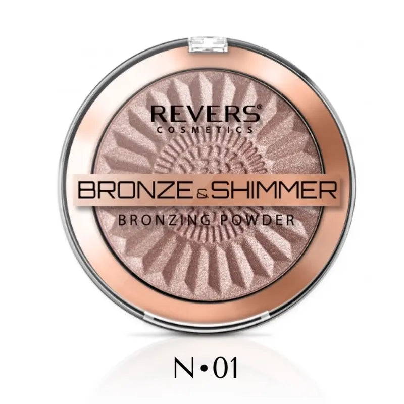 Bronze & Shimmer Face Bronzer – Natural Sun-Kissed Glow & Highlighting Powder