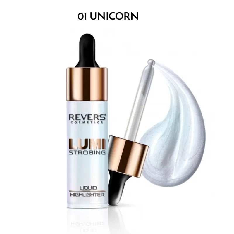 Lumi Strobing Luminizing Liquid Highlighter Natural Glow for Face & Body