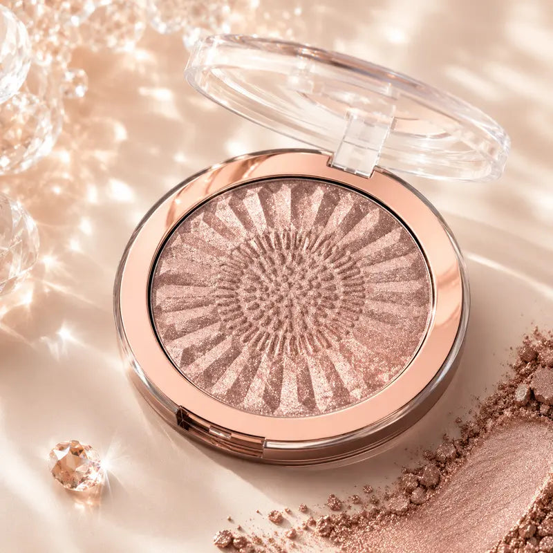 Bronze and shimmer bronzing powder face and body bronzer