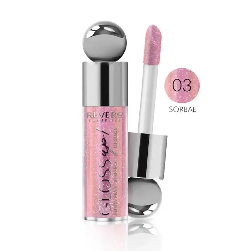 Sorbae Gloss Up! 3D Lip Gloss High-Shine, Multi-Dimensional Sparkle for Irresistible Glossy Lips