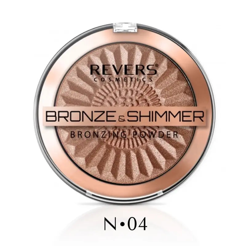 Bronze & Shimmer Face Bronzer – Natural Sun-Kissed Glow & Highlighting Powder