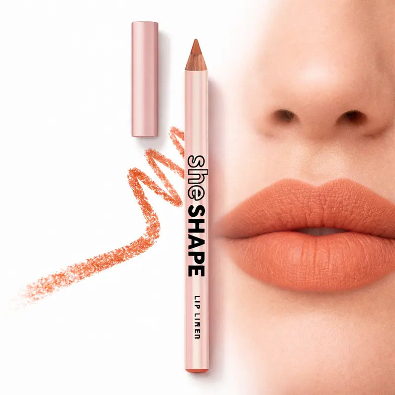 Fawn She Shape Lip Liner Pencil Long Lasting Lip Contour, Soft Creamy Formula