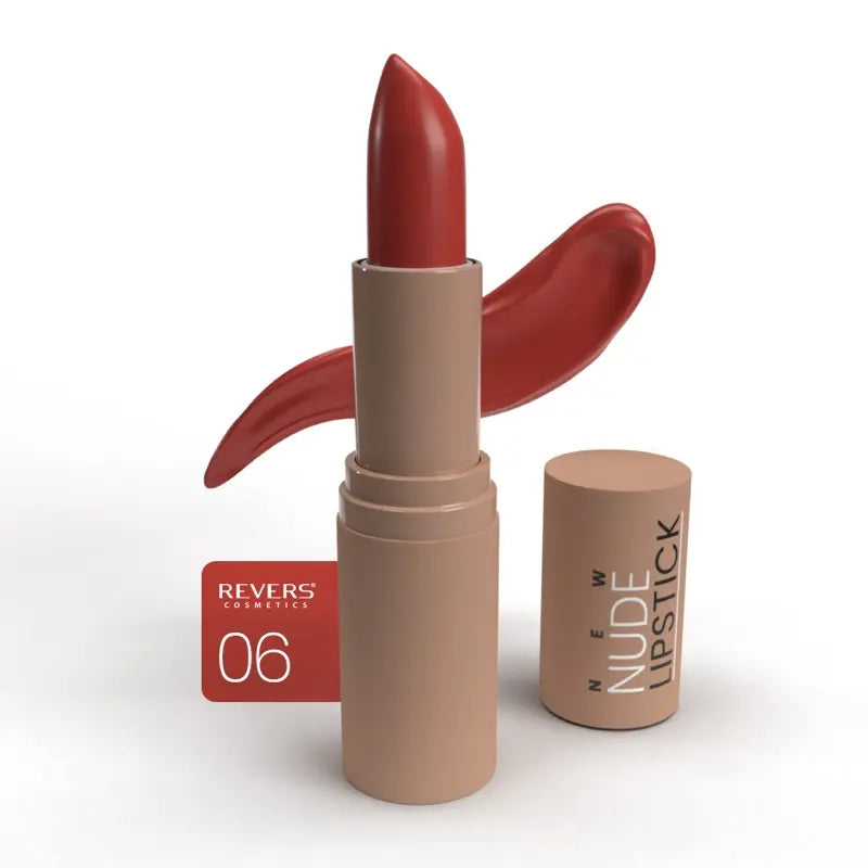 Velvet Flame New Nude Satin Lipstick Moisturizing Long-Wear Lip Color Smooth, Elegant Finish