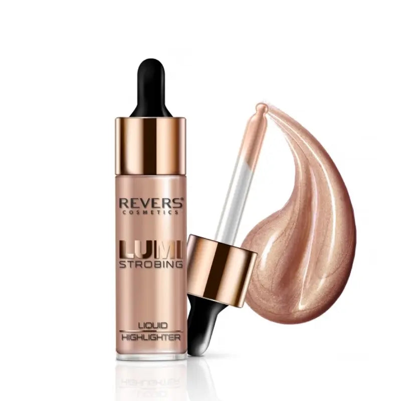 Gold Illuminating Fluid Liquid Highlighter Light Drops Sheer For Luminous Glowing Skin Antique