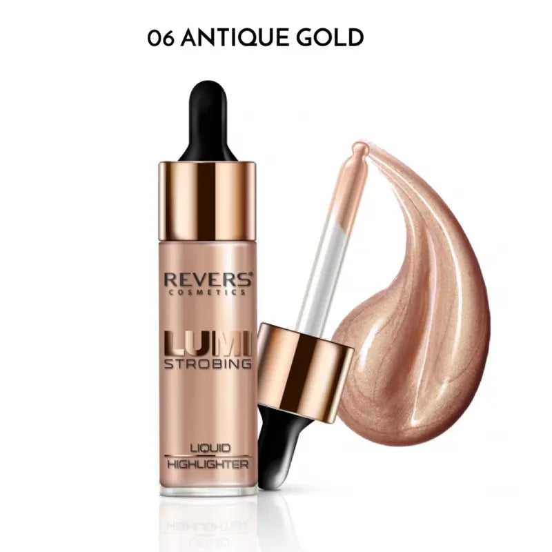 Lumi Strobing Luminizing Liquid Highlighter Natural Glow for Face & Body
