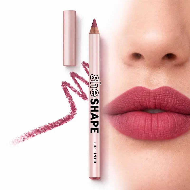 Rosewood She Shape Lip Liner Pencil Long Lasting Lip Contour, Soft Creamy Formula