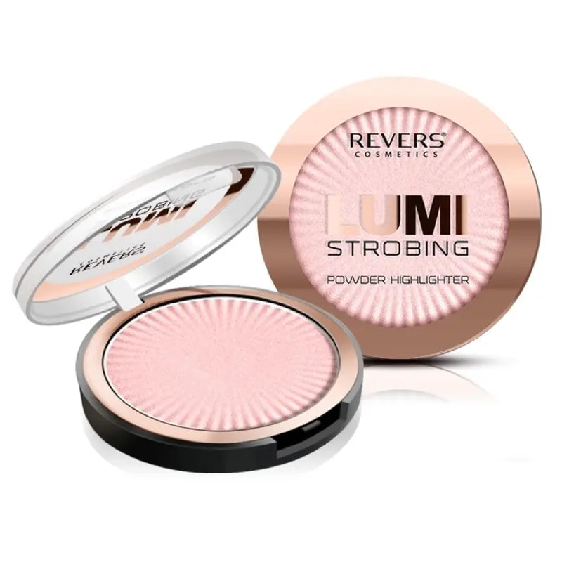 Romantic Lumi Strobing Compact Highlighter Radiant Face & Body Illuminating Powder