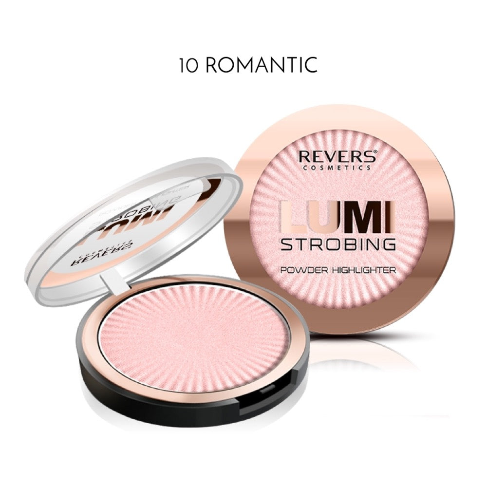 Lumi Strobing Compact Highlighter Face & Body Illuminating Powder