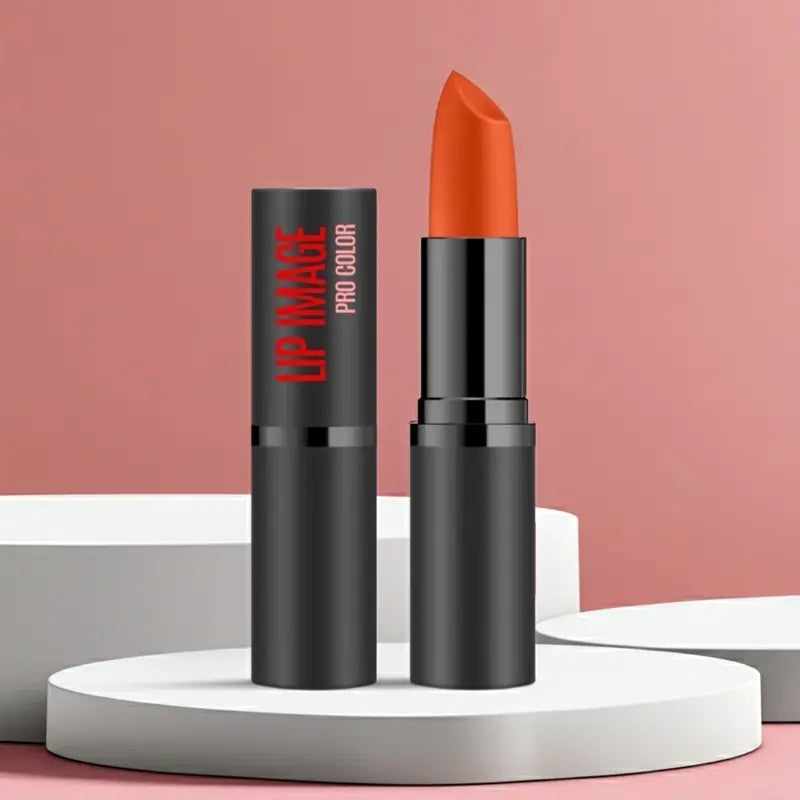 Zesty Orange Lip Image Pro Color Lipstick – Intense Pigment, Silky Texture & Long-Lasting Comfort