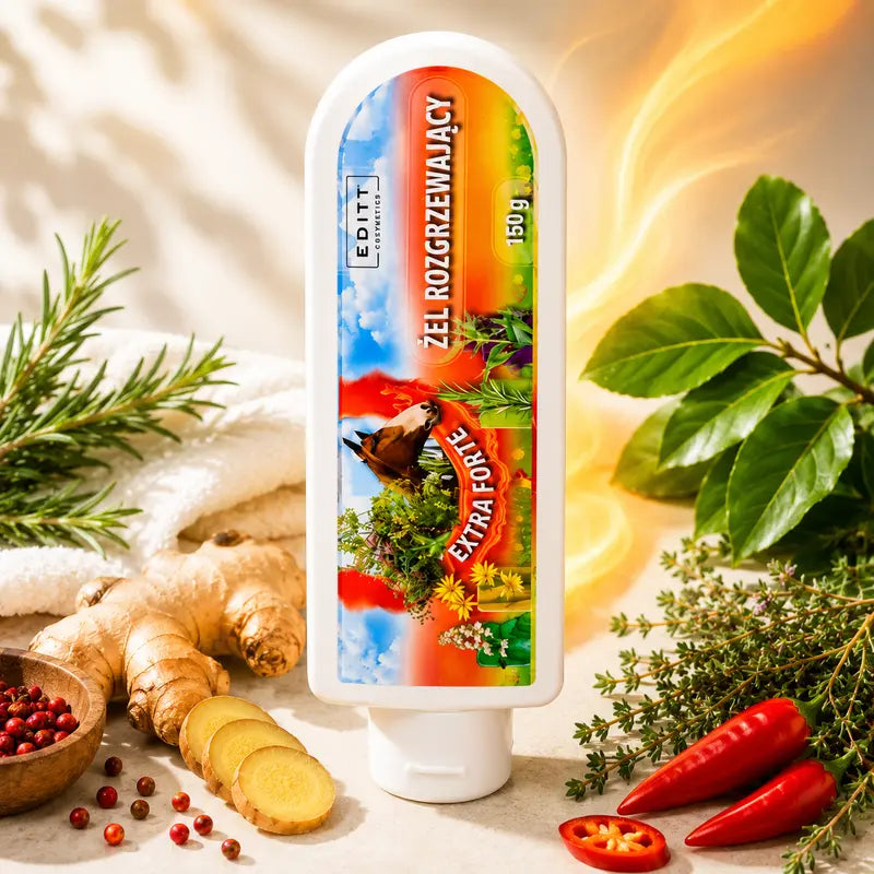Horse Ointment Warming Body Balm for Massage & Relief Maść Końska