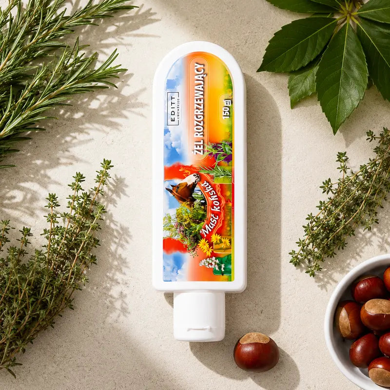 Horse Ointment Warming Body Balm for Massage & Relief Maść Końska