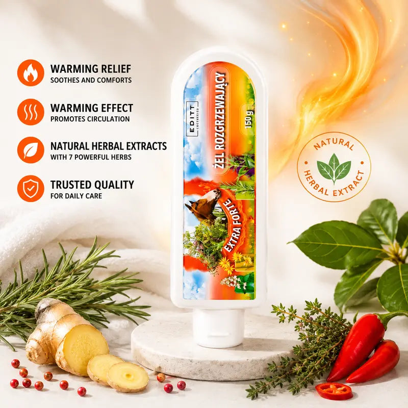 Horse Ointment Warming Body Balm for Massage & Relief Maść Końska Rozgrzewająca