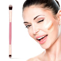 Eyeshadow and concealer brush pink