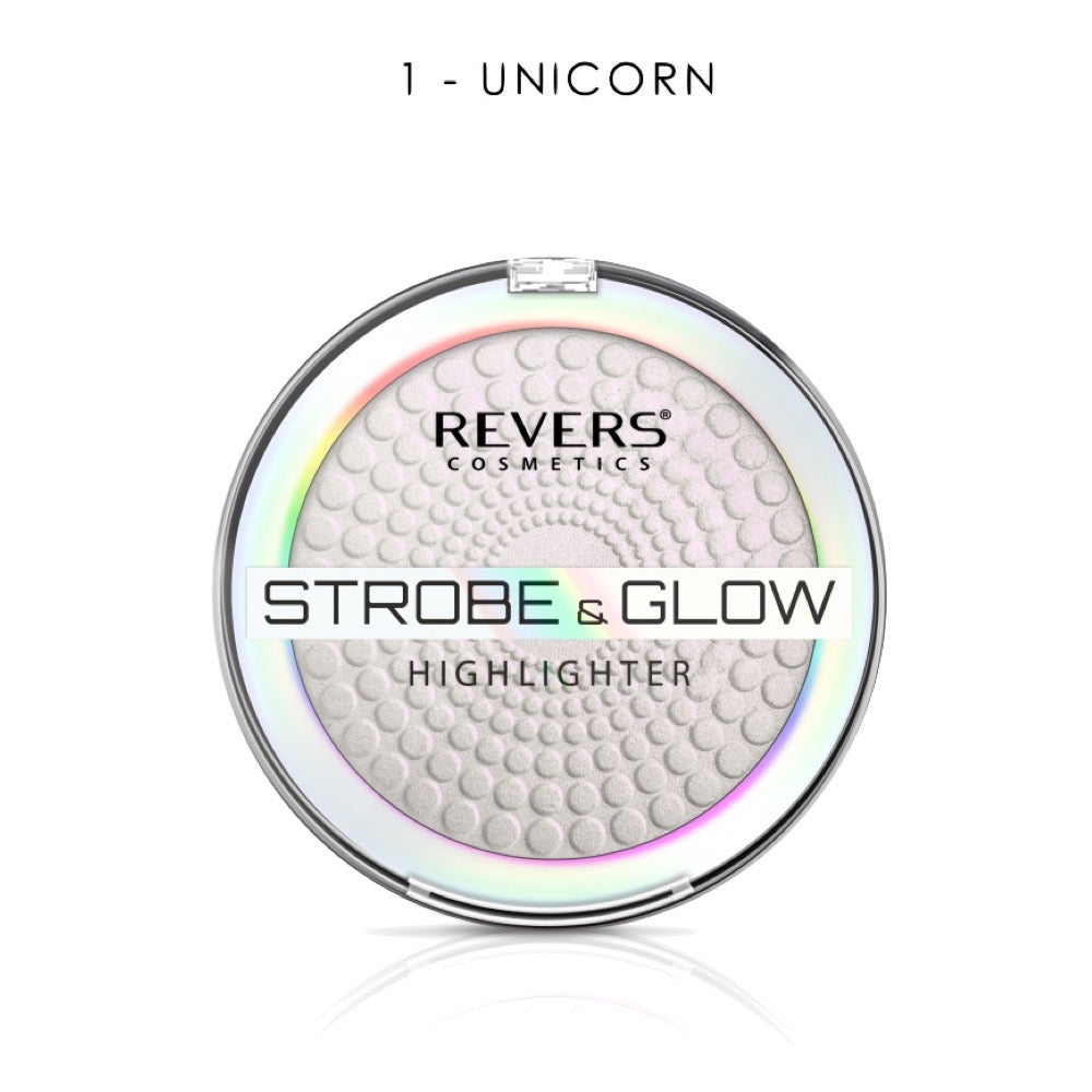 Strobe & Glow™ Pressed Powder Highlighter Face & Body Illuminator