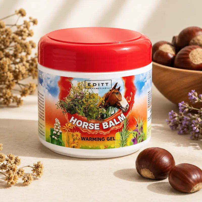 Horse Ointment Warming Body Balm for Massage & Relief Maść Końska Rozgrzewająca