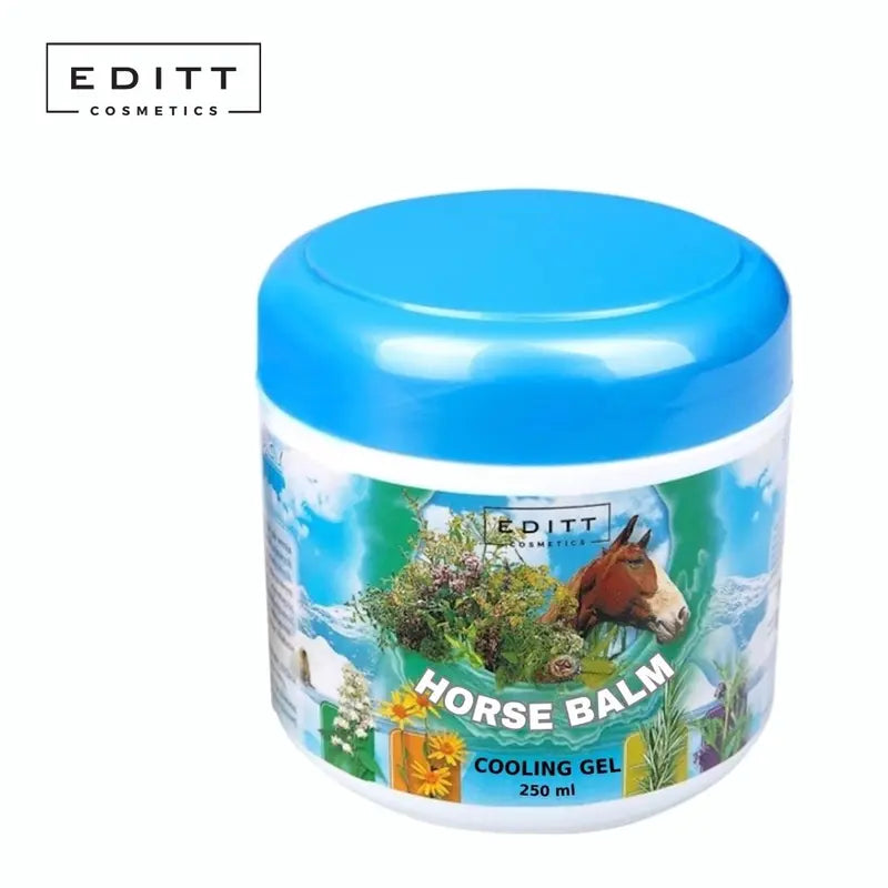 Horse Ointment Cooling & Warming Muscle Balm - a Complex of Herbal Extracts for Massage