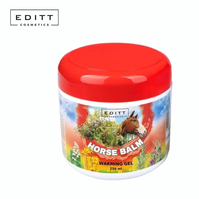 Horse Ointment Cooling & Warming Muscle Balm - a Complex of Herbal Extracts for Massage
