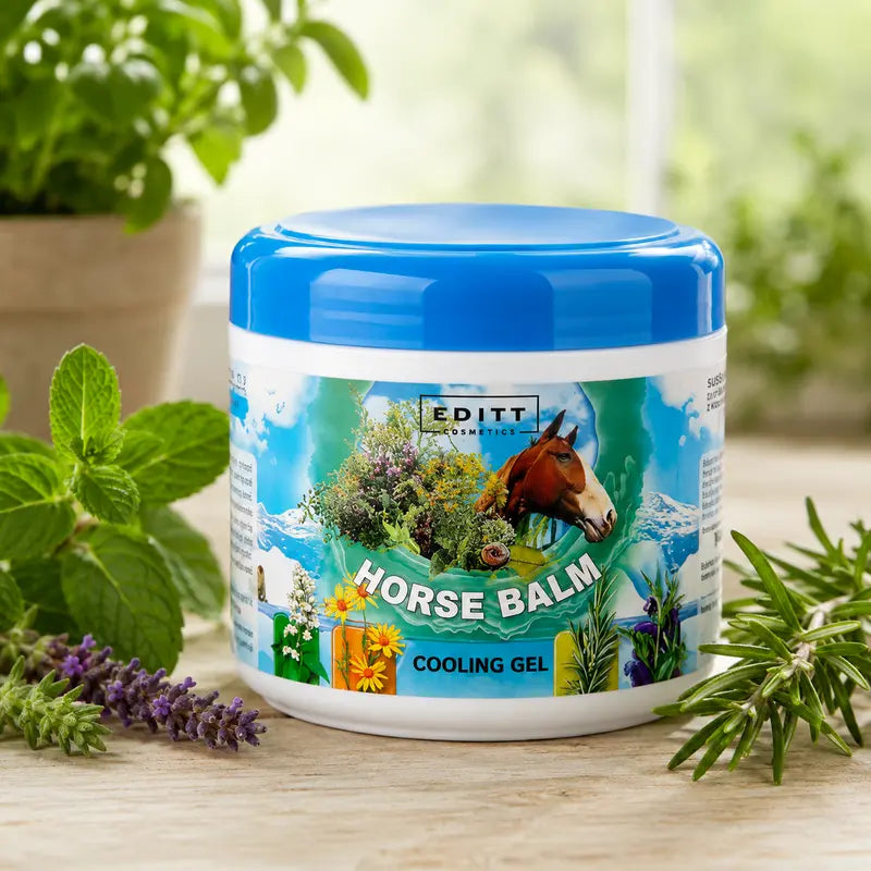 Horse Ointment Cooling Body Balm for Massage & Relief Maść Końska Chłodząca