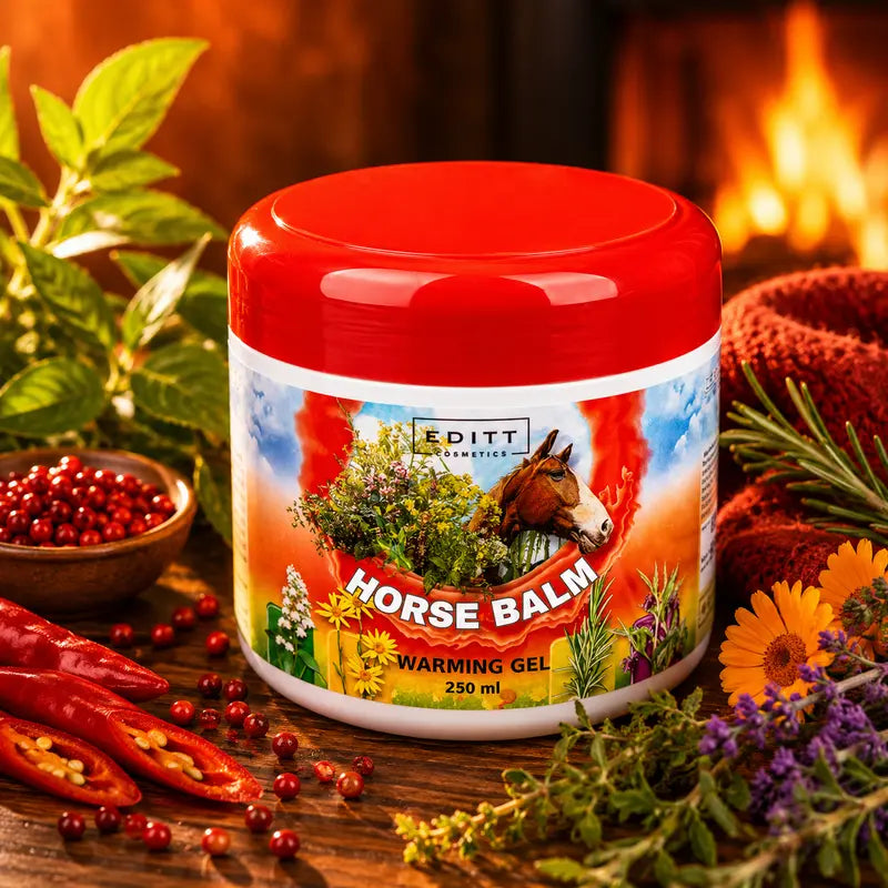 Horse Ointment Warming Body Balm for Massage & Relief Maść Końska Rozgrzewająca