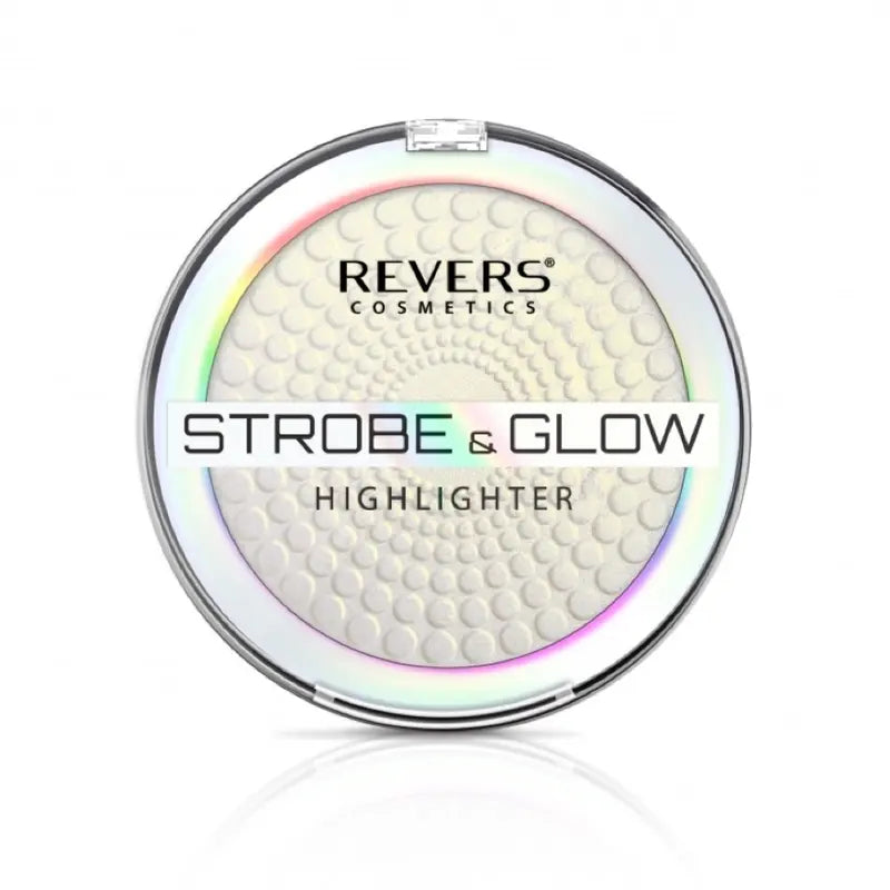 Strobe and glow highlighter powder