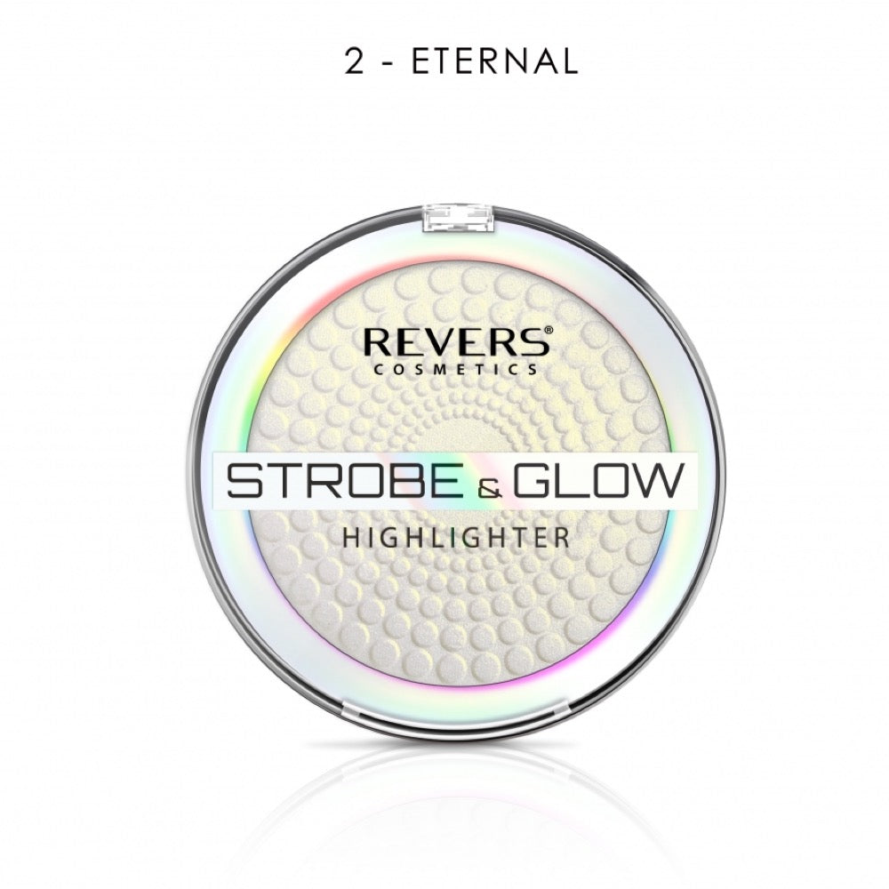 Strobe & Glow™ Pressed Powder Highlighter Face & Body Illuminator