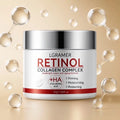 Retinol & Collagen Day & Night Face Cream with Hyaluronic Acid - Anti-Aging, Firming & Deep Moisturizing Skincare