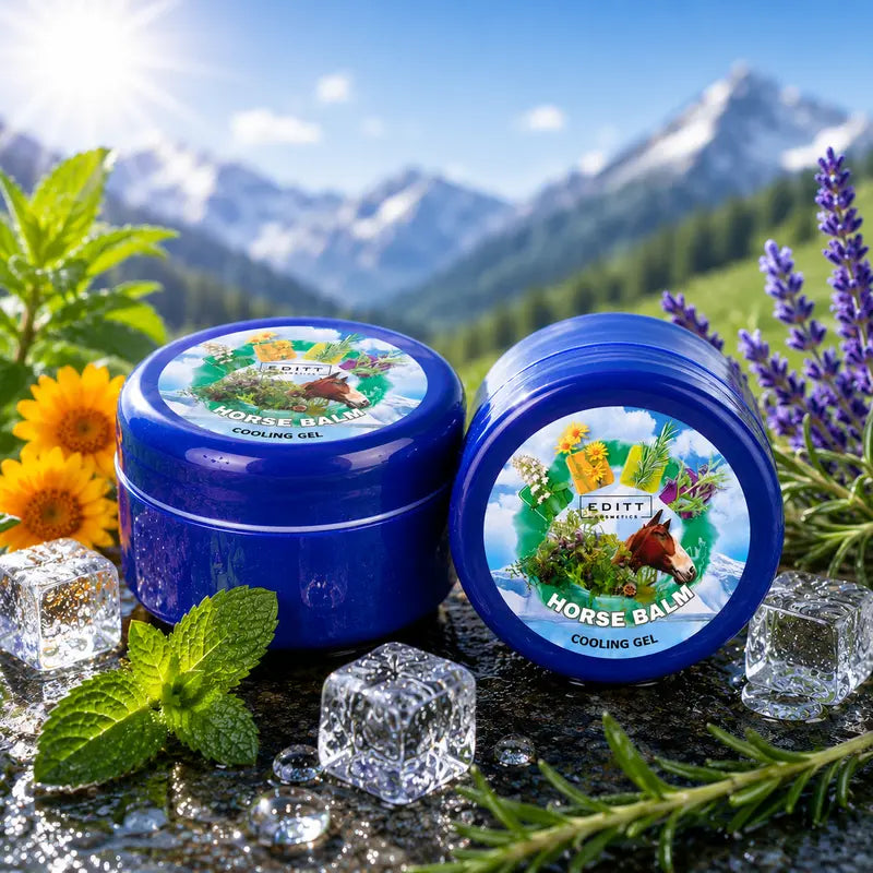 Horse Ointment Cooling Body Balm for Massage & Relief Maść Końska Chłodząca