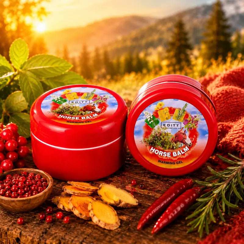 Horse Ointment Warming Body Balm for Massage & Relief Maść Końska Rozgrzewająca