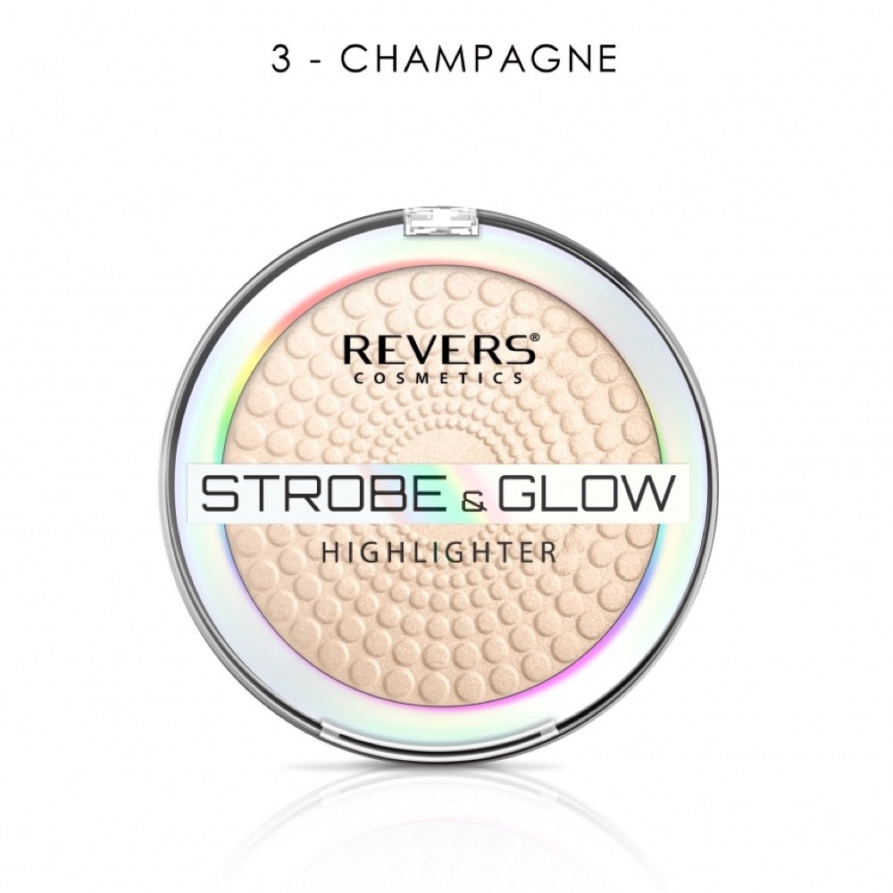 Strobe & Glow™ Pressed Powder Highlighter Face & Body Illuminator