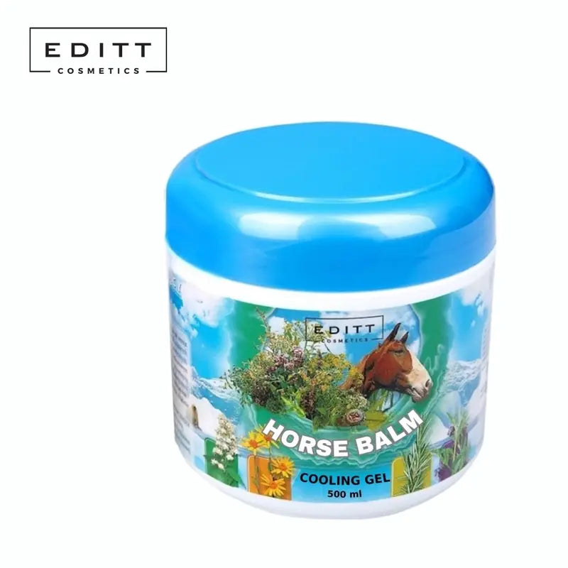 Horse Ointment Cooling & Warming Muscle Balm - a Complex of Herbal Extracts for Massage