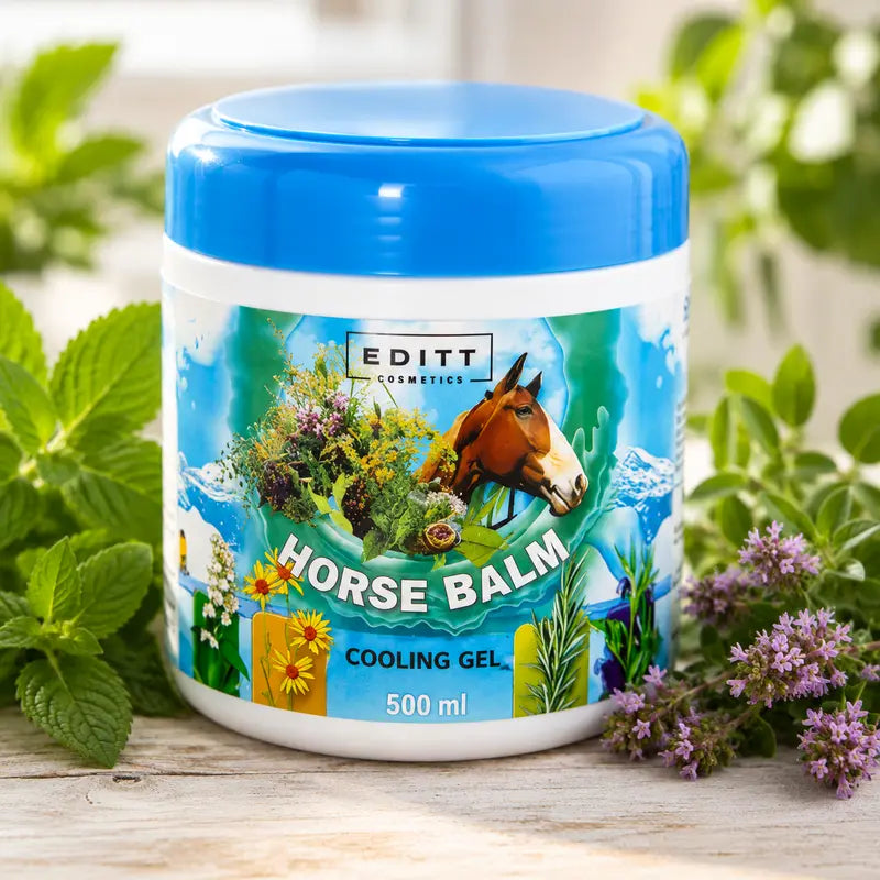 Horse Ointment Cooling Body Balm for Massage & Relief Maść Końska Chłodząca